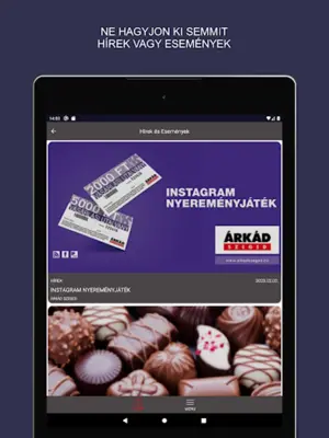 Árkád Szeged android App screenshot 7